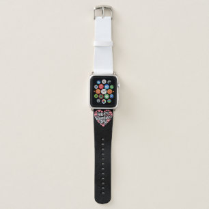 Funny Happy Valentines Day Heart Love Valentine Apple Watch Band