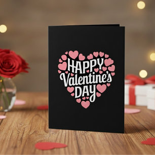 Funny Happy Valentines Day Heart Love Valentine  Card