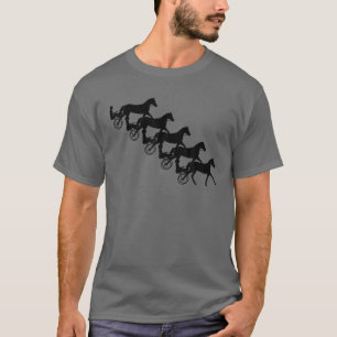 Funny Harness Horse Racing Gift Men Women Cool Ret T-Shirt