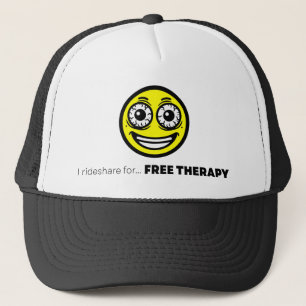 Funny Hat   Crazy Yellow Emoji   Rideshare Humor