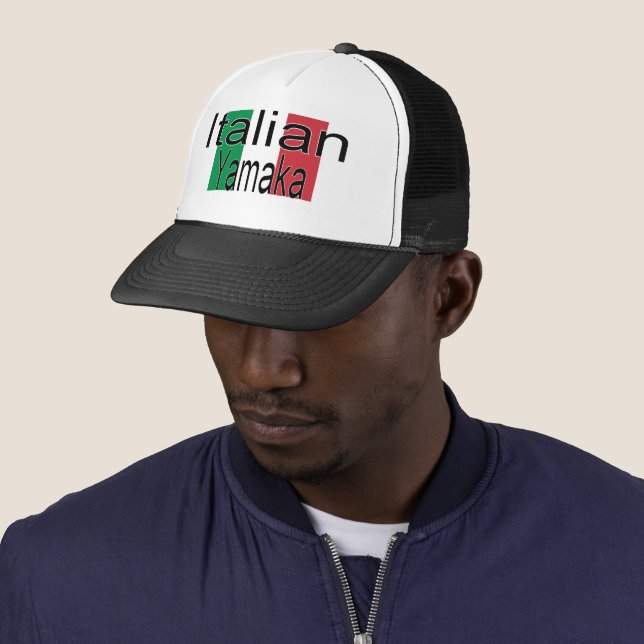 Funny Hat Italian Yamaka | Zazzle