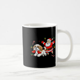 Funny Havanese Santa Claus Boots Christmas Womens Coffee Mug