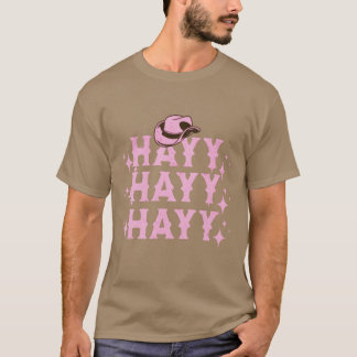 Funny Hayy Horse Cowgirl friends T-Shirt