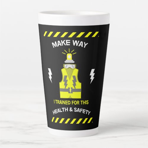 Funny Health And Safety  NEBOSH  Officer  Latte Mug