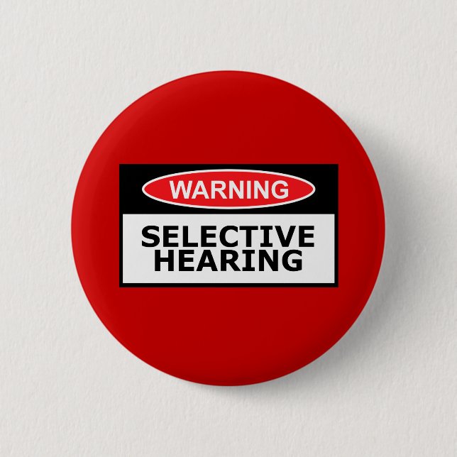 Funny hearing button (Front)