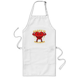  Funny Heart Gym Workout Valentine Gift Long Apron