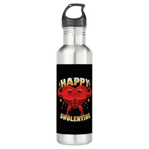  Funny Heart Gym Workout Valentine Gift Stainless Steel Water Bottle