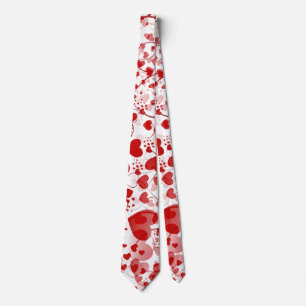 Funny Heart Pattern VII + your ideas Neck Tie
