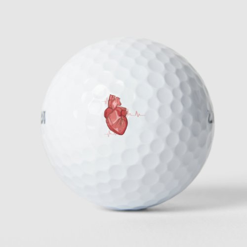 Funny Heart Surgery Saying Golf Balls