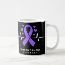 Funny Heartbeat Gastric Periwinkle Stomach Cancer  Coffee Mug