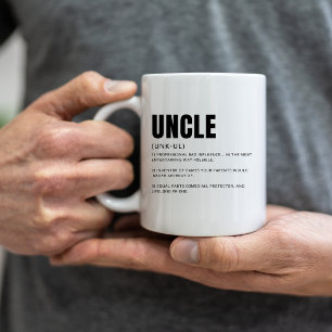 Funny Heartfelt Uncle Definition Coffee Mug