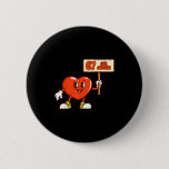 Funny Hearts 67 Valentine Six Seven Meme Gen Alpha Button