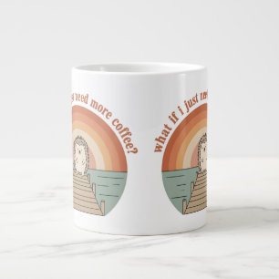 Funny Hedgehog Coffee Morning Slogan Mug