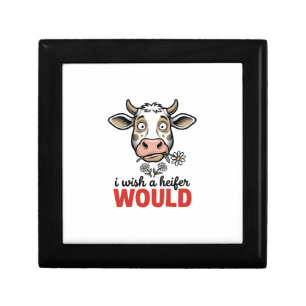 Funny Heifer Cow Vintage Engraving Shirt Design_1 Gift Box