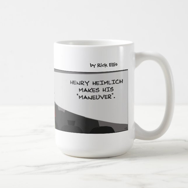 Funny Heimlich Date Manuever Coffee Mug (Right)