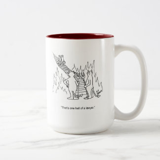 Funny "Hell Of A Lawyer" Mug