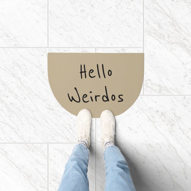 Funny Hello Doormat (Indoor)