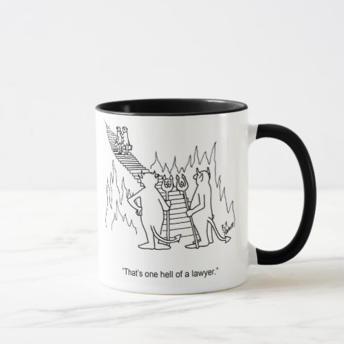 Funny Helluva Lawyer Business Mug Gift