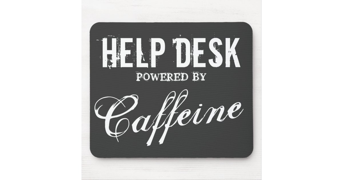 Funny Help Desk Mouse Pad Office Humor Zazzle Com