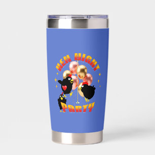 Funny Hen Night Party Chickens Design Insulated Tumbler