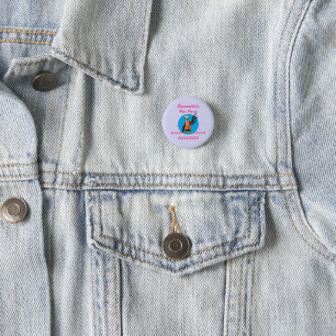 Funny Hens Night Chicken Party Humor Button