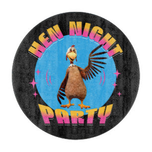 Funny Hens Night Chicken Party Humor Cutting Board