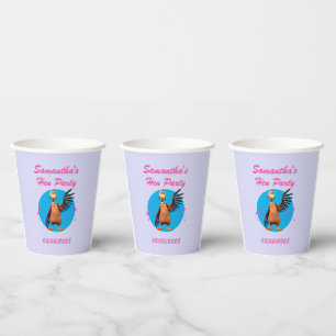 Funny Hens Night Chicken Party Humor Paper Cups
