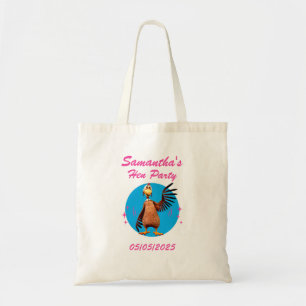 Funny Hens Night Chicken Party Humor Tote Bag