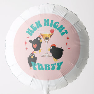 Funny Hens Night Party Funny Chicken  Balloon