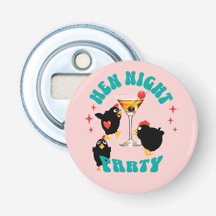 Funny Hens Night Party Funny Chicken  Bottle Opener