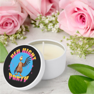 Funny Hens Night Party Funny Chicken  Mini Candle Favors