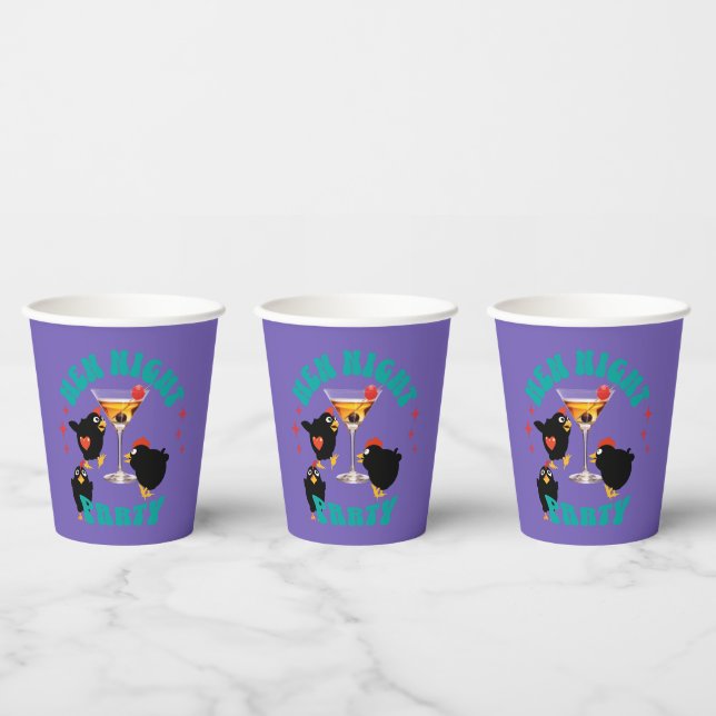Funny Hens Night Party Funny Chicken  Paper Cups (Multi)