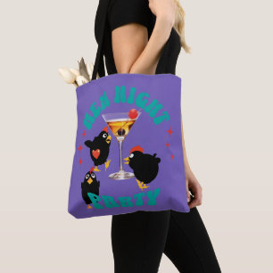 Funny Hens Night Party Funny Chicken Tote Bag