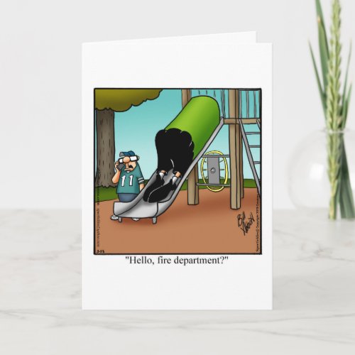 Funny Hi And Hello Humor Greeting Card