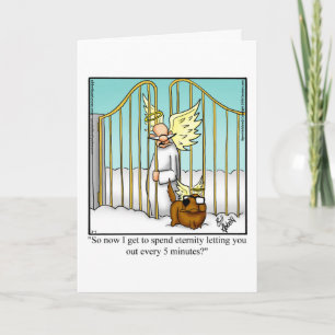 Funny Hi And Hello Humor Greeting Card