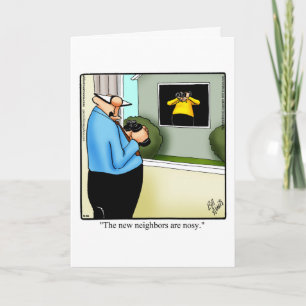 Funny Hi & Hello Humor Greeting Card
