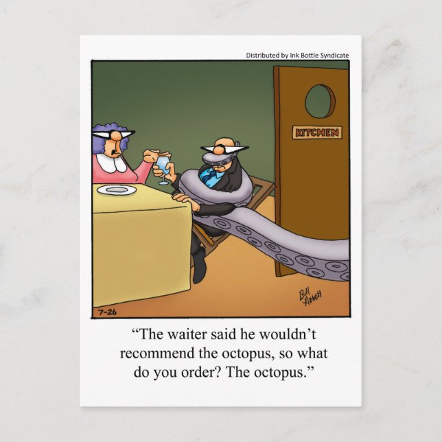 Funny Hi & Hello Humor Postcard (Front)