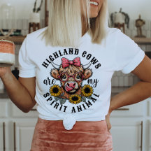 Funny Highland Cow Lover T-Shirt