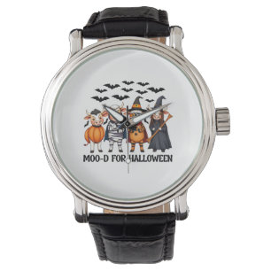 Funny Highland Cow Moo-d for Halloween Watch