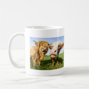 Funny Highland Cows Coffee Mug