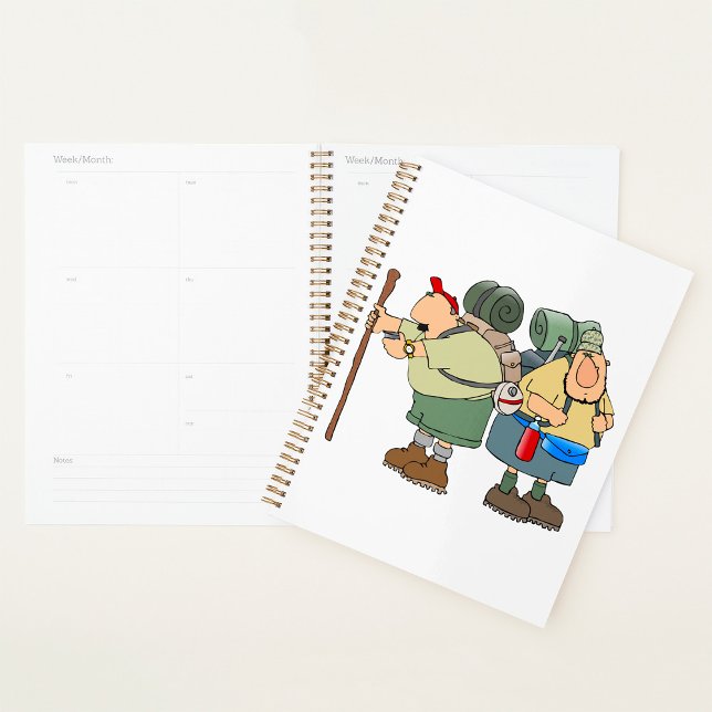 Funny Hikers Outdoor Adventure Camping Humor  Planner (Creator Uploaded)