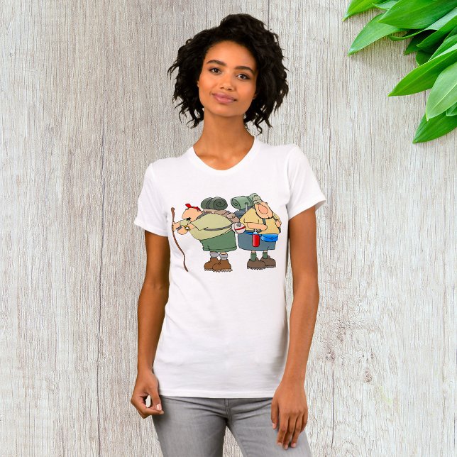 Funny Hikers Outdoor Adventure Camping Humor  T-Shirt (Creator Uploaded)