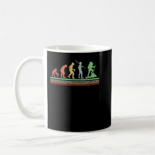 Funny hiking evolution t-shirt gift for hikers coffee mug