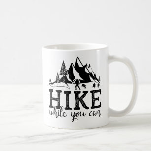 Funny Hiking Gift Hiker Mountain Climbing Camping Coffee Mug