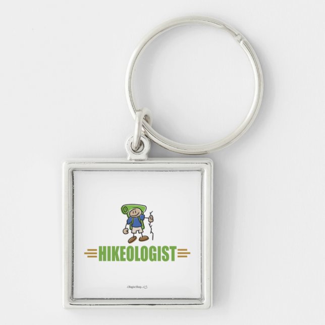 Funny Hiking Keychain (Front)