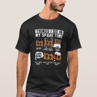 Funny Hiking Mountains Nature Things I Do In My Sp T-Shirt