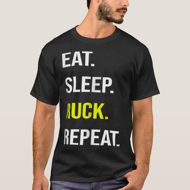 Funny Hiking Shirt Military Rucking Fitness Gift (Front)