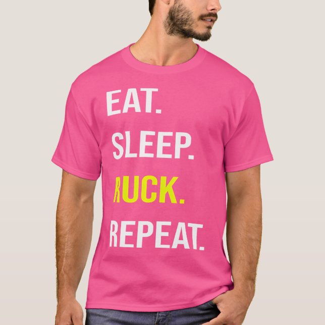 Funny Hiking Shirt Military Rucking Fitness Gift (Front)