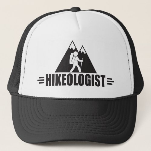 Funny Hiking Trucker Hat