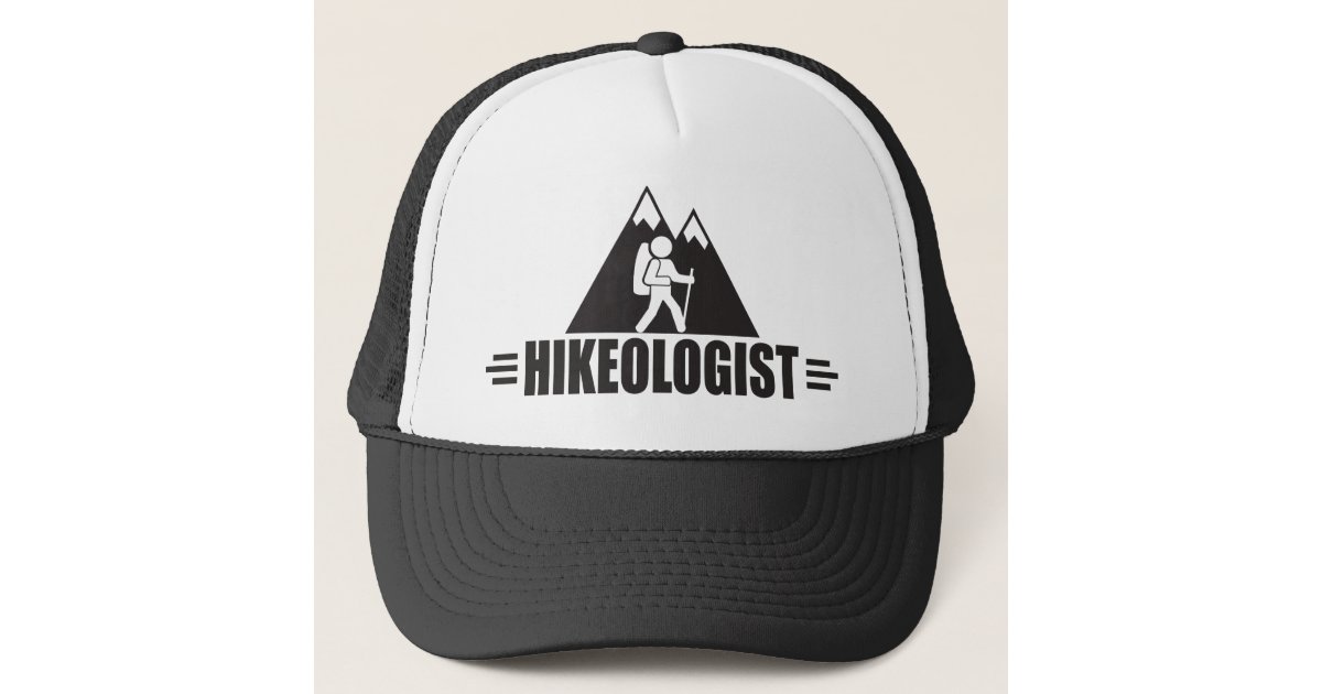 Funny Hiking Trucker Hat Zazzle